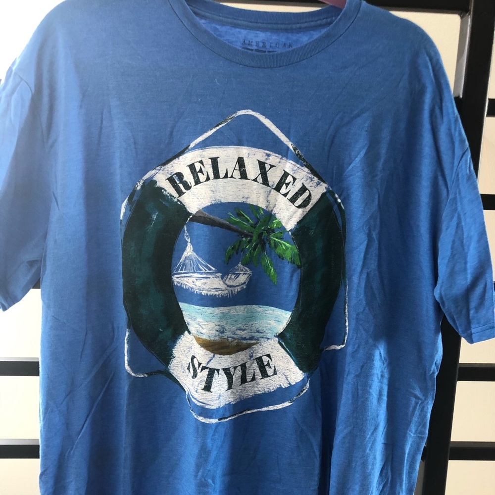 American Sportsman Blue Shirt